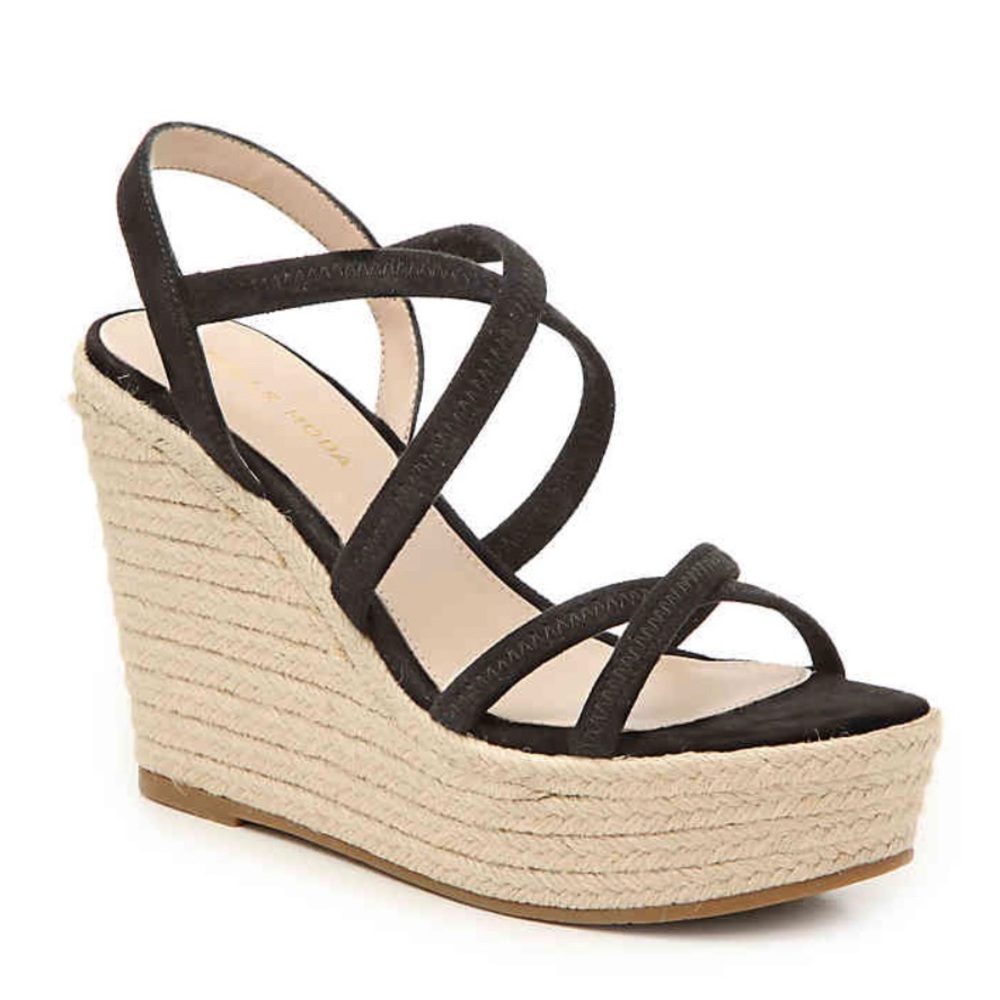 Pelle Moda Katrina Espadrille Wedge Sandal
